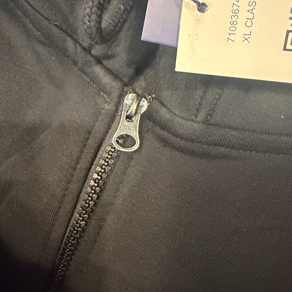 Polo by Ralph Lauren Black Sweatshirt and SweatPant Set - Picture 6 of 8